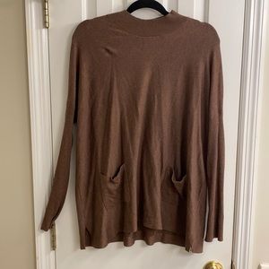 Brown oversized sweater